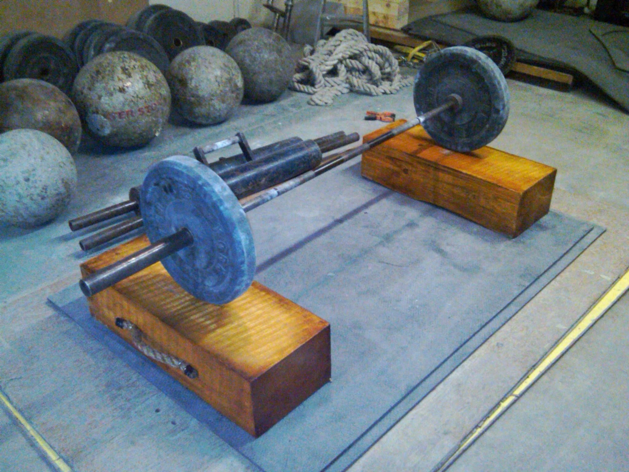 Timber Deadlift Pulling Blocks